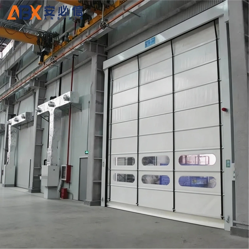 包头市PVC堆积门